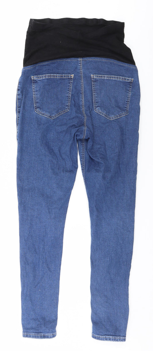 Topshop Womens Blue   Skinny Jeans Size 32 in L28 in