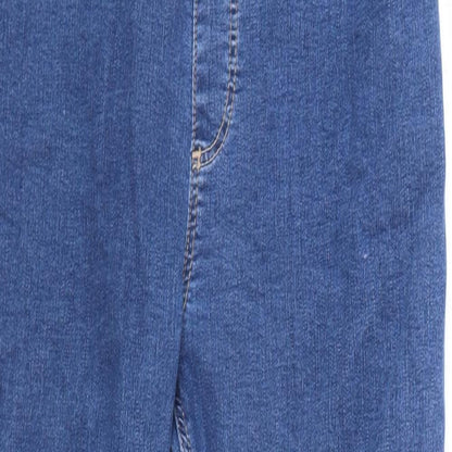Topshop Womens Blue   Skinny Jeans Size 32 in L28 in