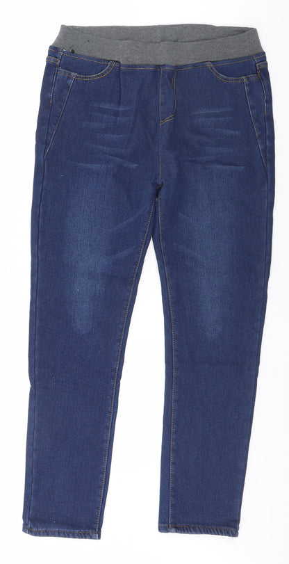 Preworn Womens Blue   Straight Jeans  L28 in