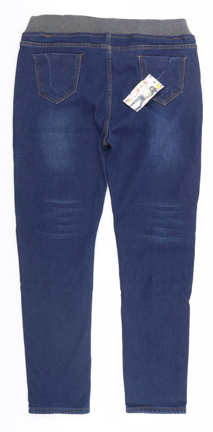 Preworn Womens Blue   Straight Jeans  L28 in