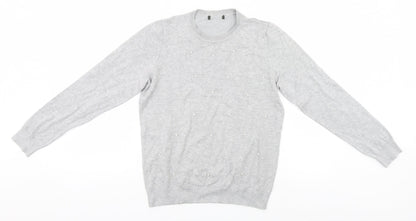 Womens UK Size  Preworn Grey Pullover Jumper