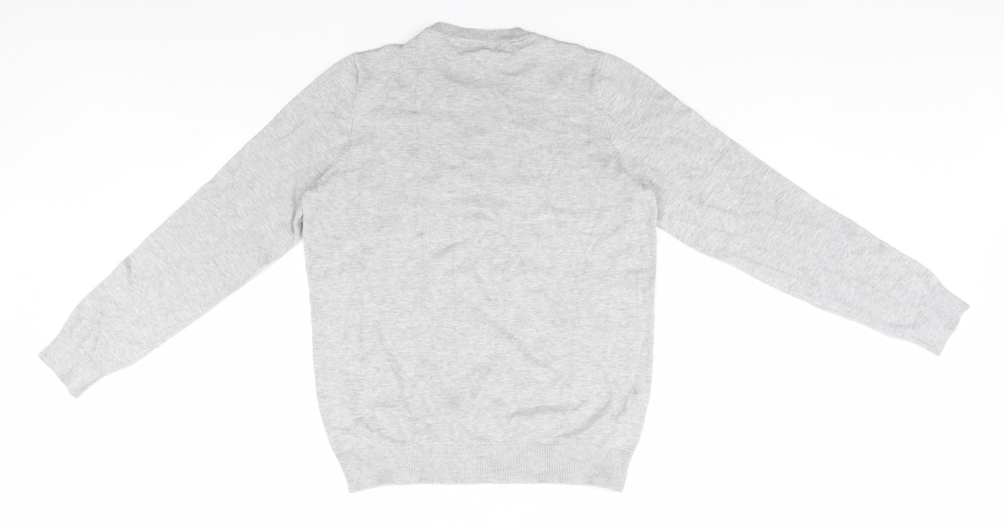 Womens UK Size  Preworn Grey Pullover Jumper