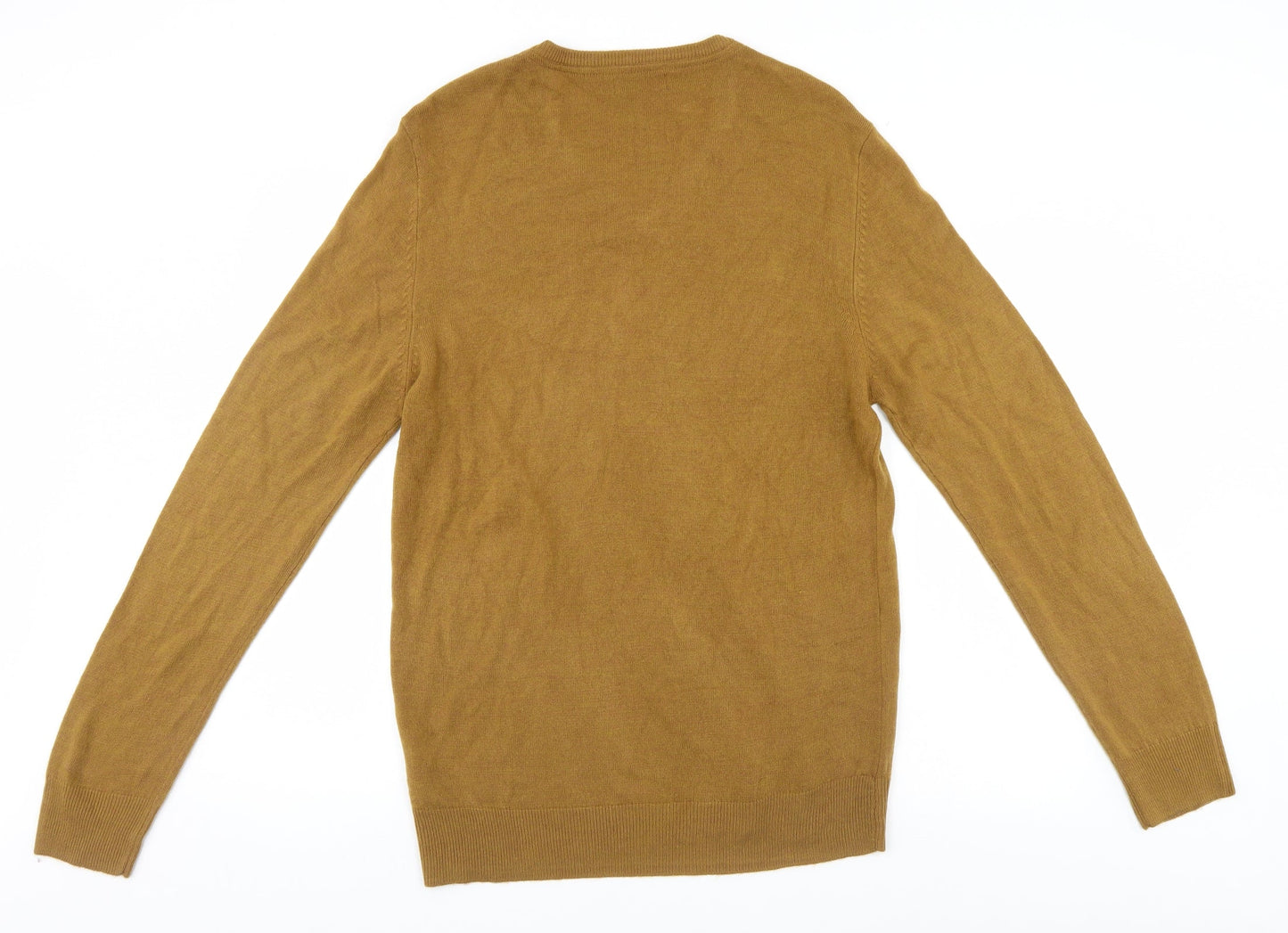 Peacocks Mens Brown   Pullover Jumper Size L