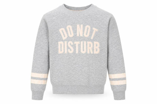 New Look Boys Grey   Pullover Jumper Size S  - Do Not Disturb