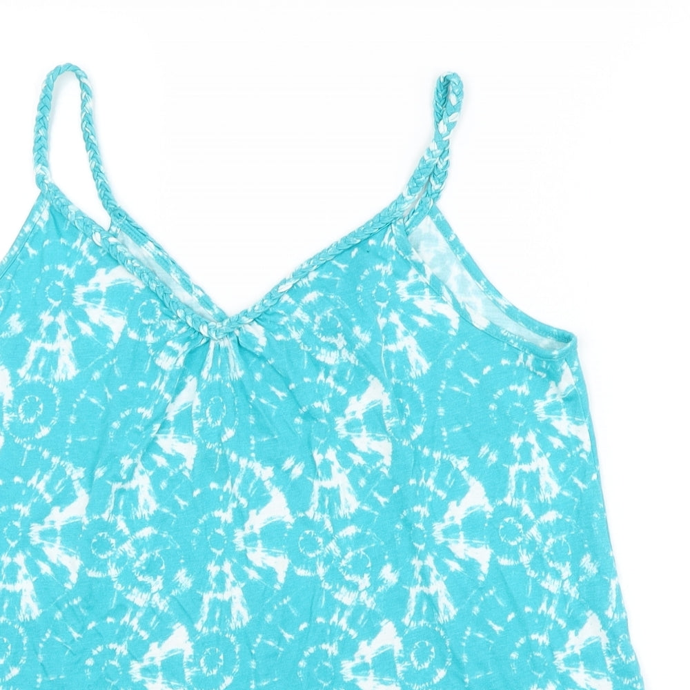 Womens UK Size 8 TU Blue Basic Tank