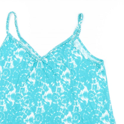 Womens UK Size 8 TU Blue Basic Tank