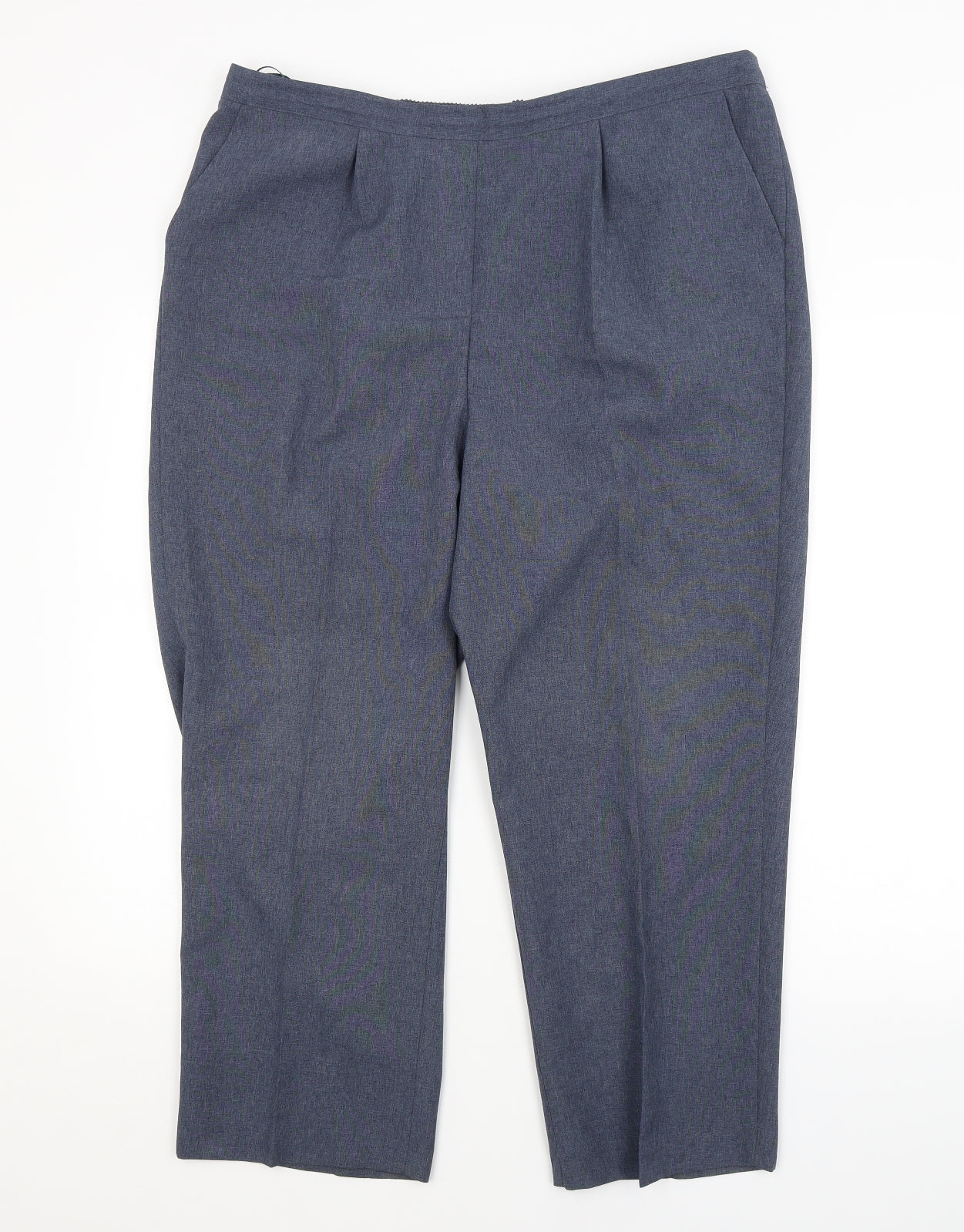 Bonmarché Womens Blue   Trousers  Size 18 L24 in