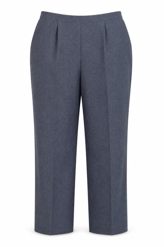 Womens UK Size 18 Bonmarché Regular Fit  Blue Trousers