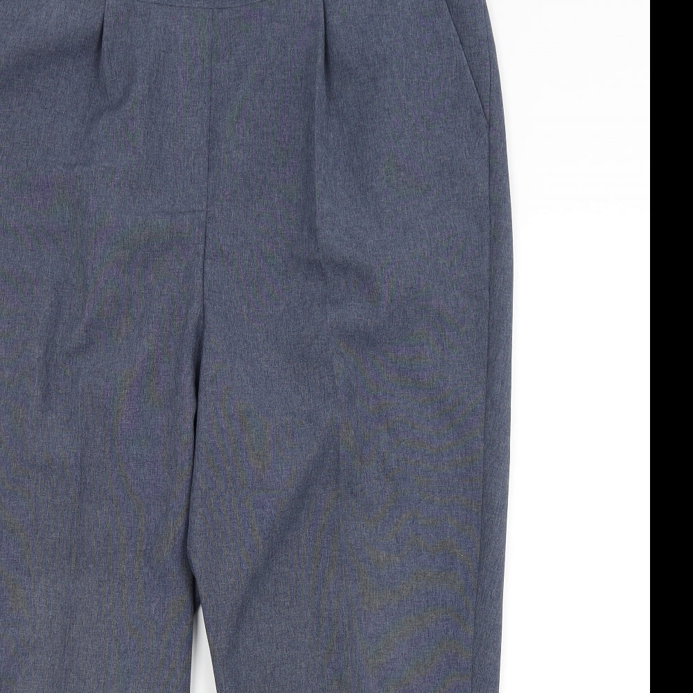 Bonmarché Womens Blue   Trousers  Size 18 L24 in