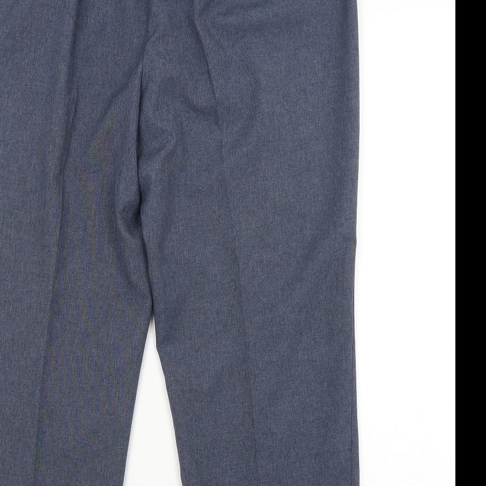 Bonmarché Womens Blue   Trousers  Size 18 L24 in