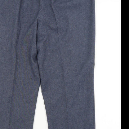Bonmarché Womens Blue   Trousers  Size 18 L24 in