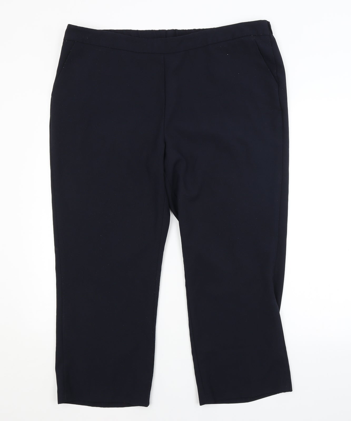 Bonmarché Womens Blue   Trousers  Size 18 L24 in