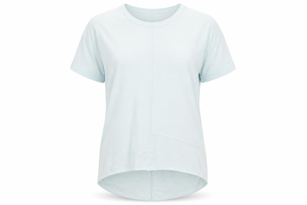 Womens UK Size XL Preworn Blue Basic T-Shirt
