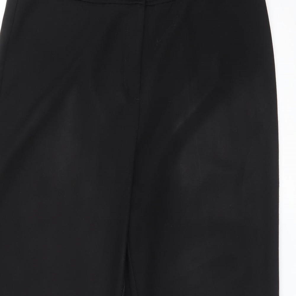 F&F Womens Black   Trousers  Size 14 L27 in
