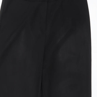 F&F Womens Black   Trousers  Size 14 L27 in