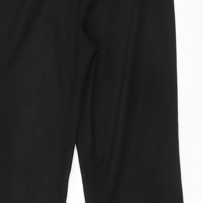 F&F Womens Black   Trousers  Size 14 L27 in