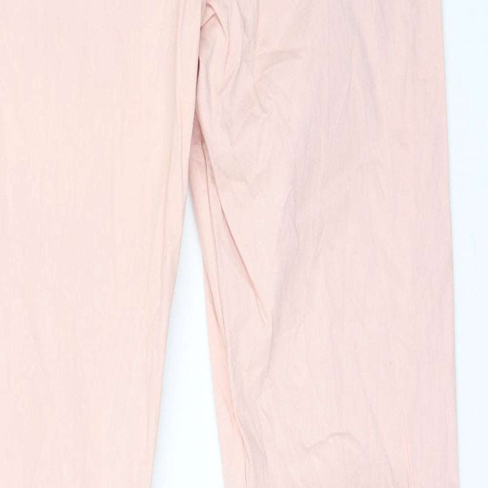 Preworn Womens Pink   Straight Jeans Size L L31 in