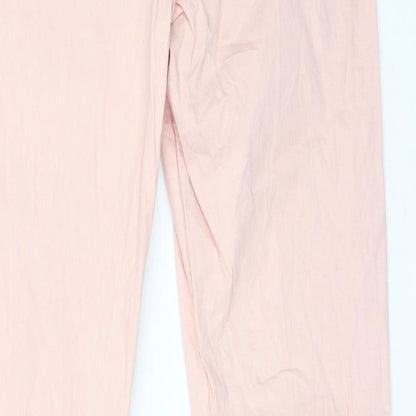 Preworn Womens Pink   Straight Jeans Size L L31 in