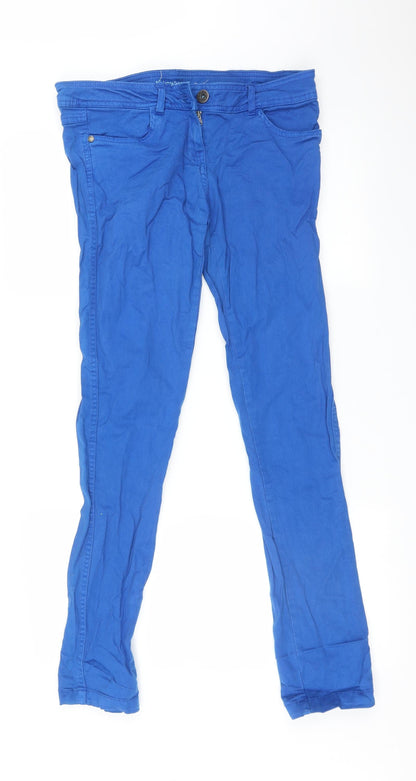 DENIM CO Womens Blue   Skinny Jeans Size 12 L31 in