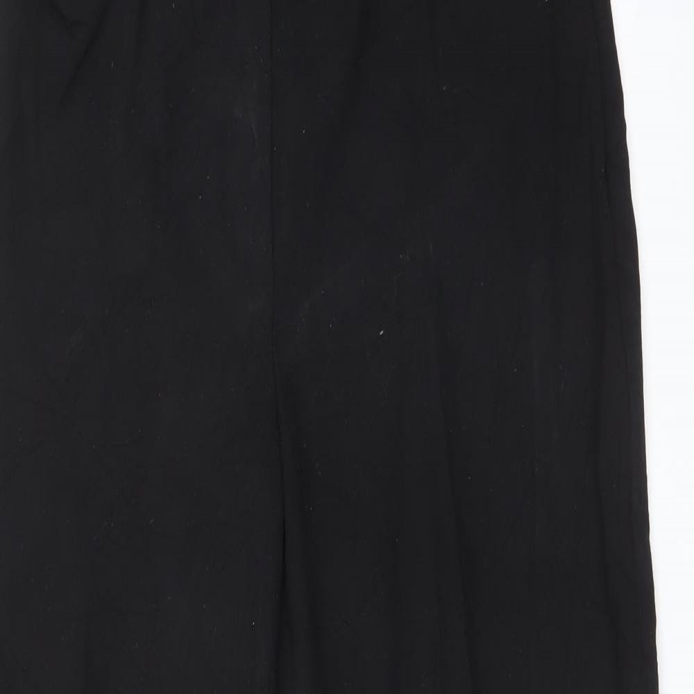 ANNE L Womens Black   Trousers  Size 30 L26 in