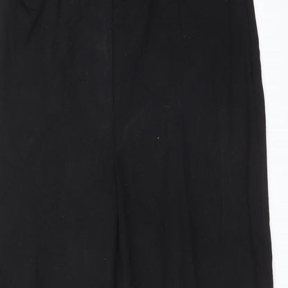 ANNE L Womens Black   Trousers  Size 30 L26 in