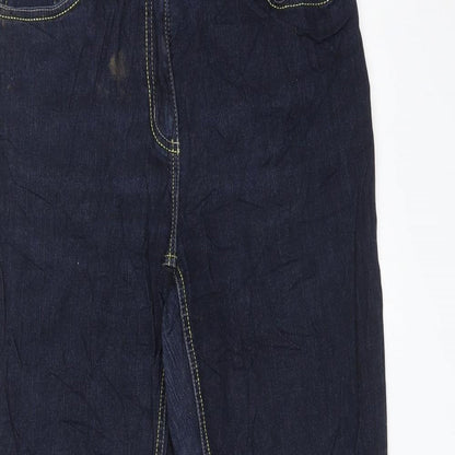 Womens UK Size 10 Bonita Regular Fit Straight Blue Jeans
