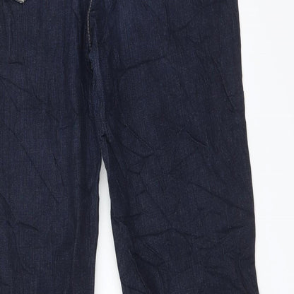 Womens UK Size 10 Bonita Regular Fit Straight Blue Jeans