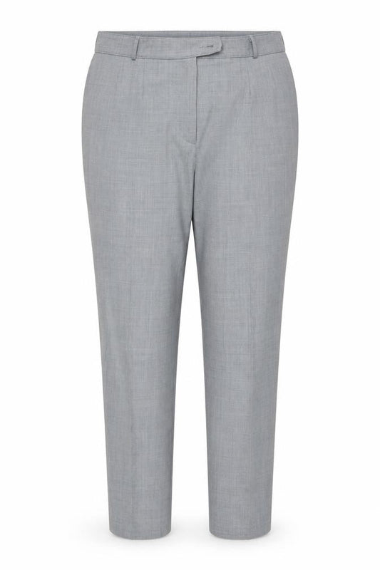 Womens UK Size 20 Bianca Regular Fit Dress Pants Grey Trousers