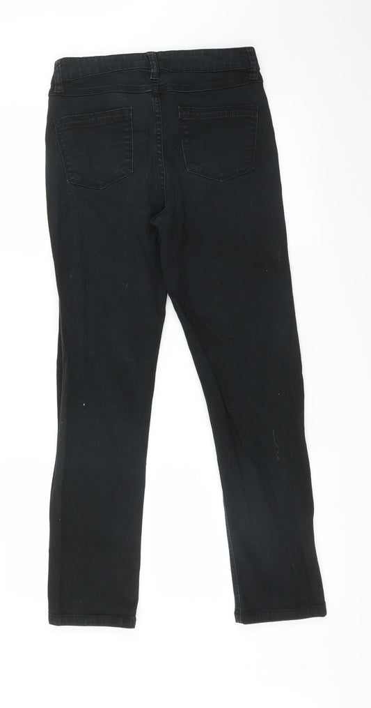 Soon Womens Black   Straight Jeans Size 10 L27 in