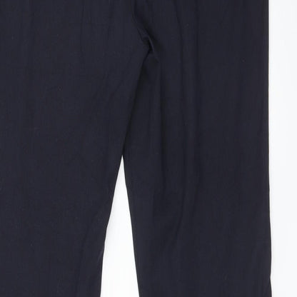 Womens UK Size 14 Yessica Regular Fit  Blue Trousers