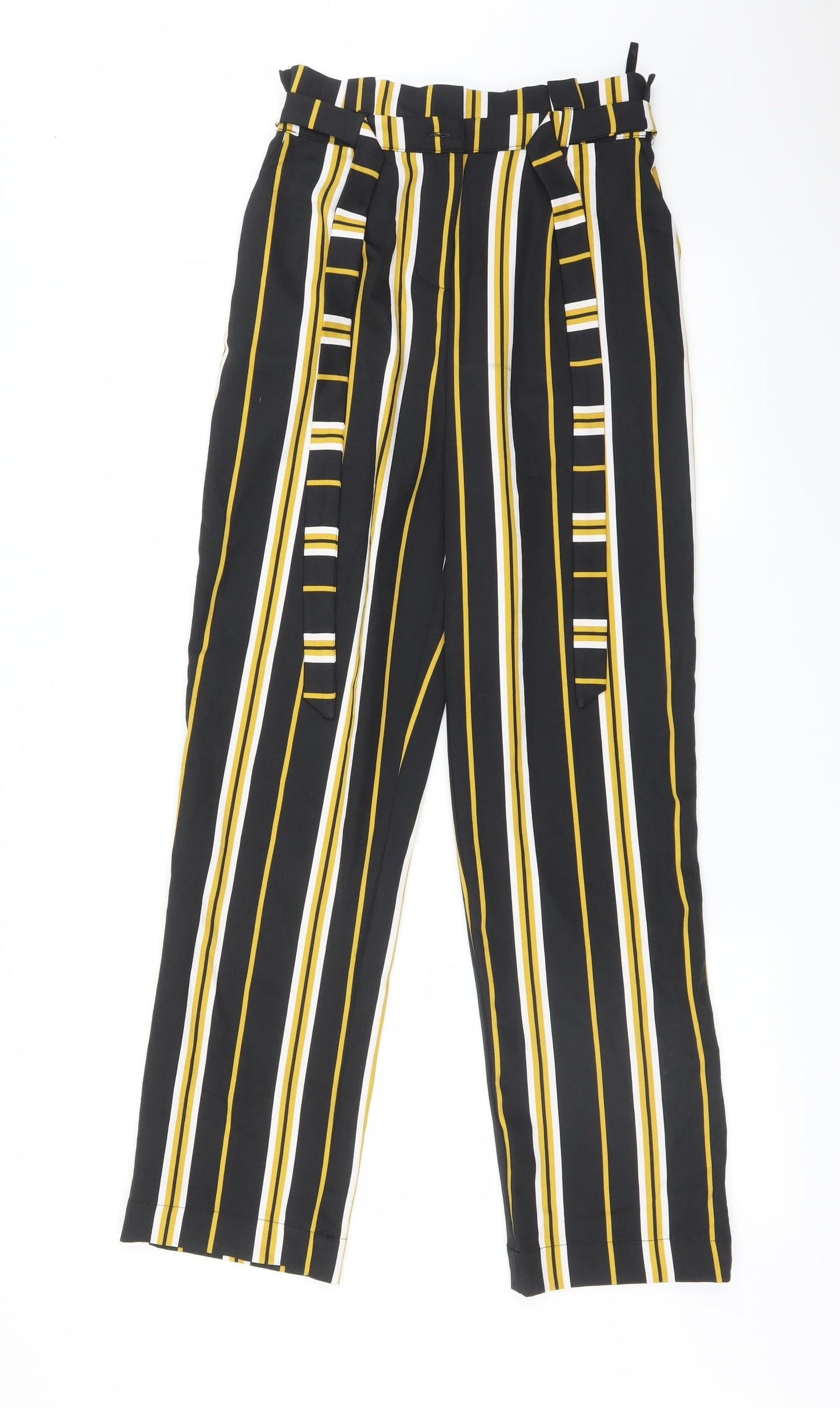 SOAKED  Womens Multicoloured Striped  Carrot Trousers Size S L28 in
