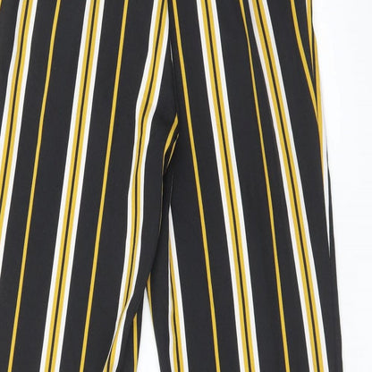 SOAKED  Womens Multicoloured Striped  Carrot Trousers Size S L28 in