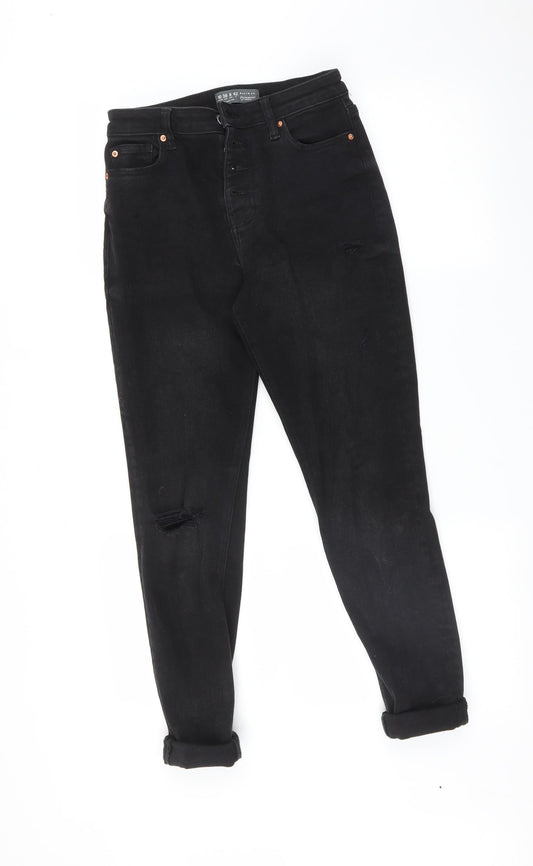 DENIM CO  Womens Black   Skinny Jeans Size 10 L25 in