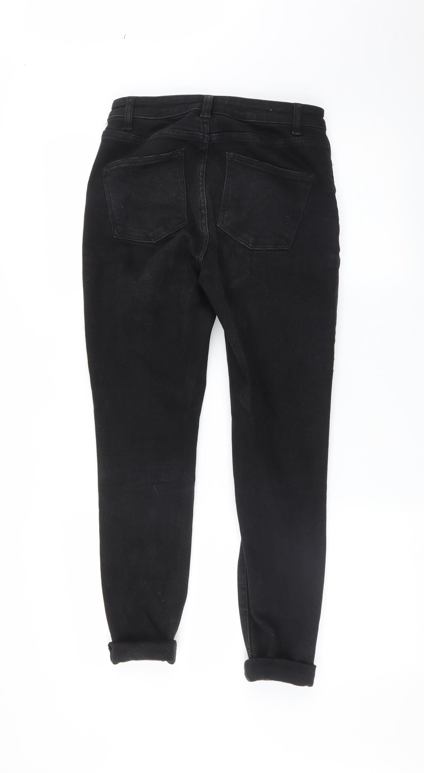 DENIM CO  Womens Black   Skinny Jeans Size 10 L25 in