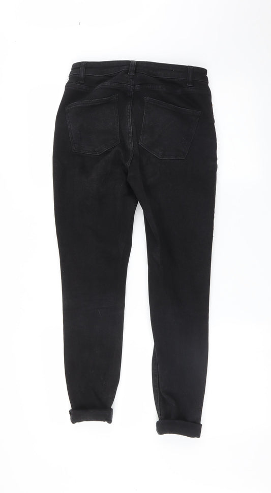 DENIM CO  Womens Black   Skinny Jeans Size 10 L25 in