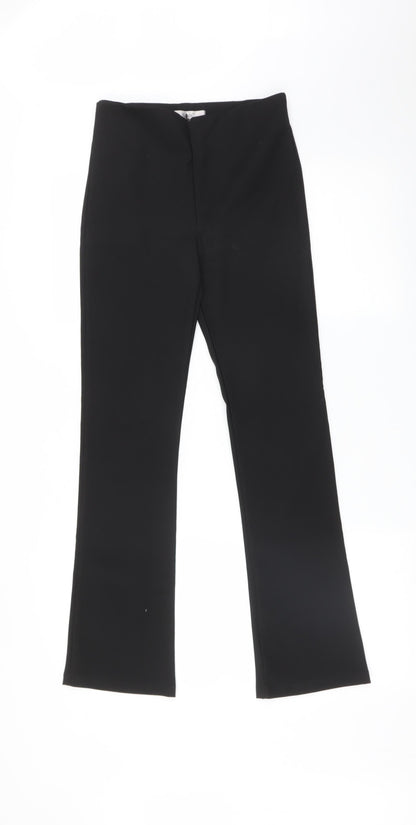 Sarah Jane Womens Black   Trousers  Size 8 L28 in