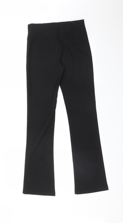 Sarah Jane Womens Black   Trousers  Size 8 L28 in