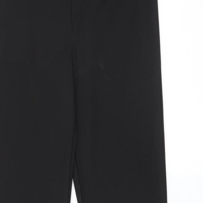 Sarah Jane Womens Black   Trousers  Size 8 L28 in