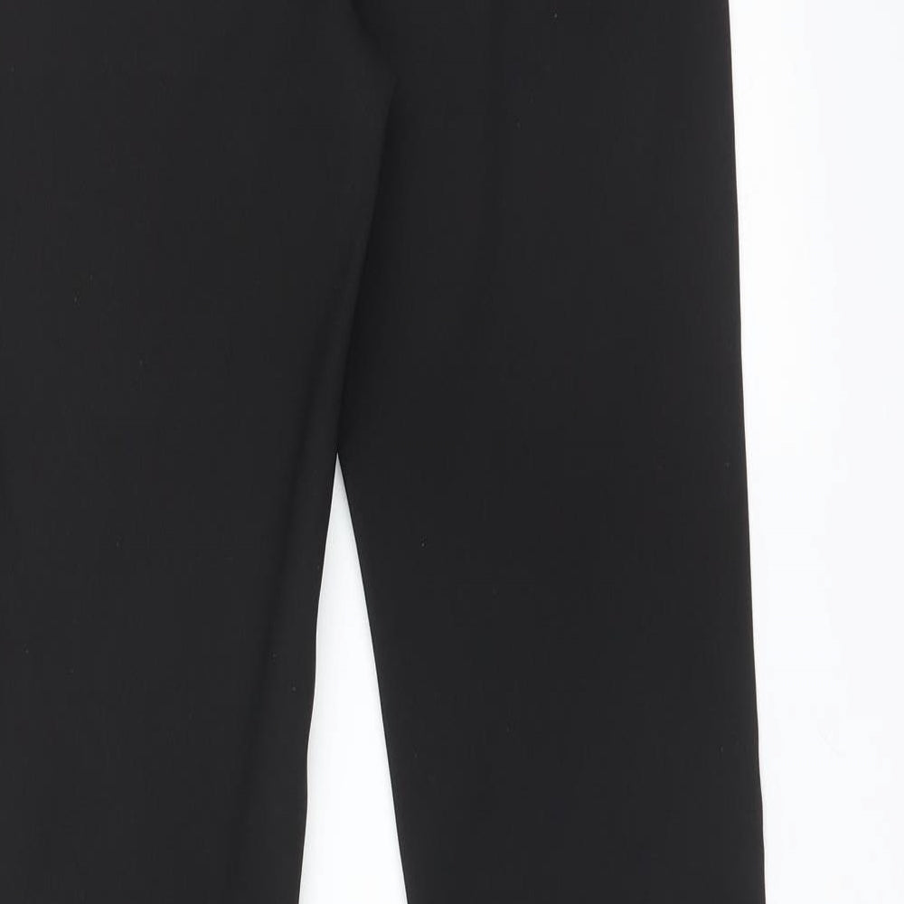 Sarah Jane Womens Black   Trousers  Size 8 L28 in