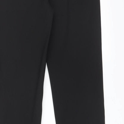 Sarah Jane Womens Black   Trousers  Size 8 L28 in