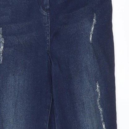 George Womens Blue   Skinny Jeans Size 10 L28 in