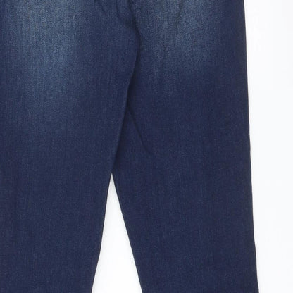 George Womens Blue   Skinny Jeans Size 10 L28 in