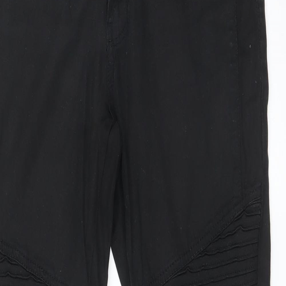 Womens UK Size 10 H&M Regular Fit Skinny Black Jeans
