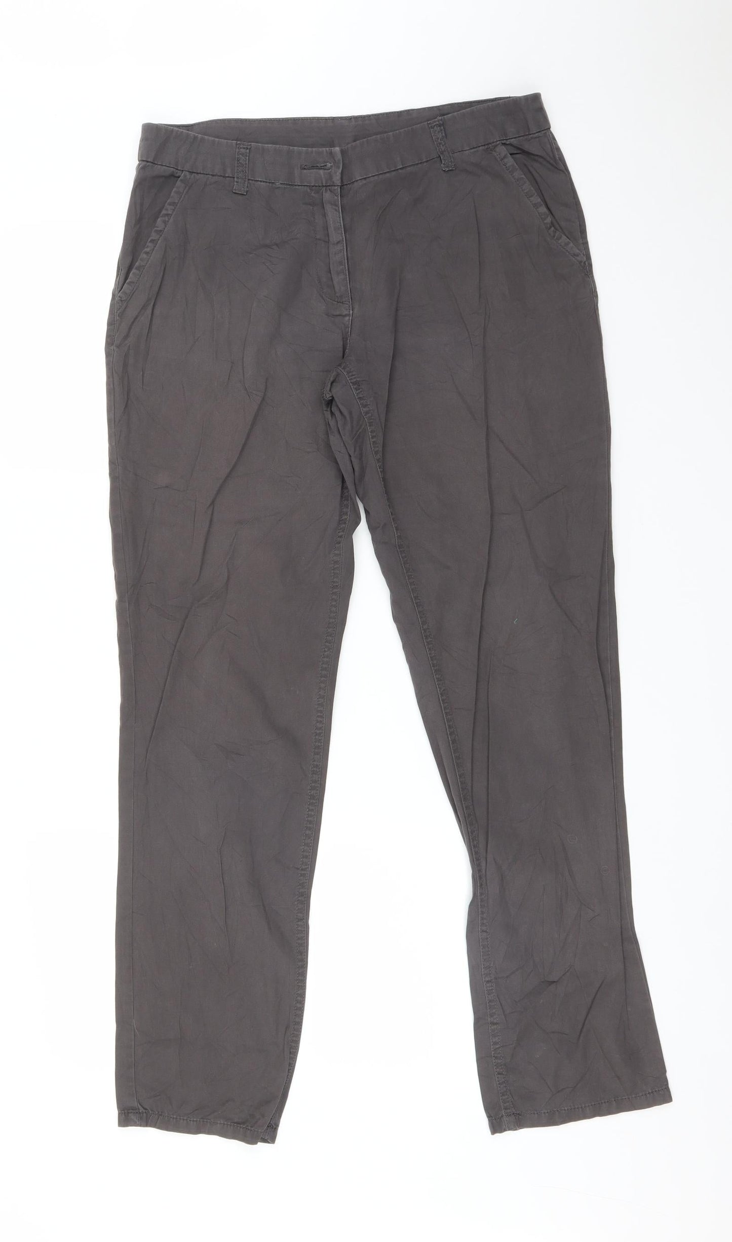 F&F Womens Grey   Chino Trousers Size 32 L29 in