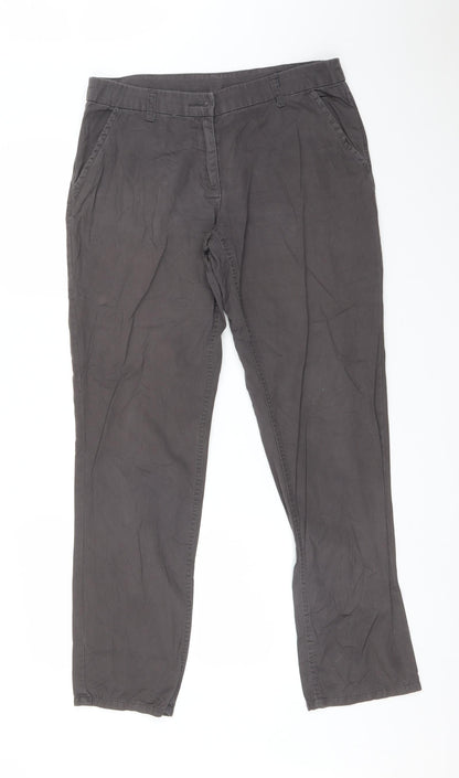 F&F Womens Grey   Chino Trousers Size 32 L29 in