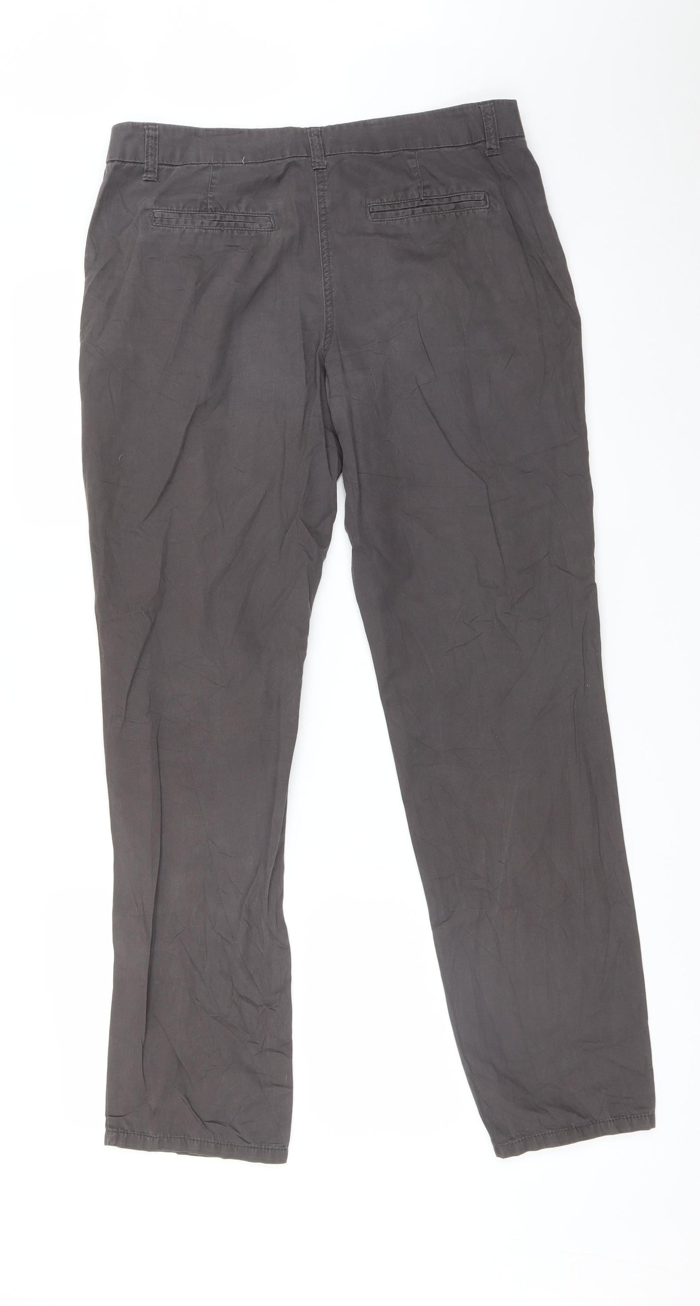F&F Womens Grey   Chino Trousers Size 32 L29 in
