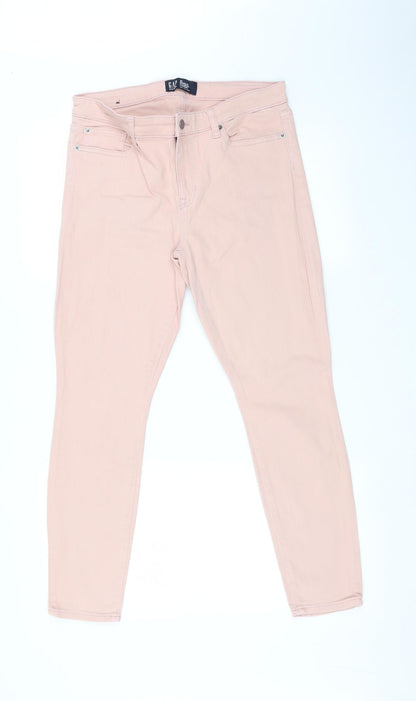 Gap Womens Pink   Skinny Jeans Size 30 L27 in