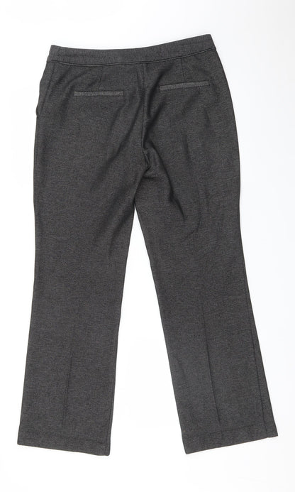 Womens UK Size 10 NEXT Regular Fit  Black Trousers
