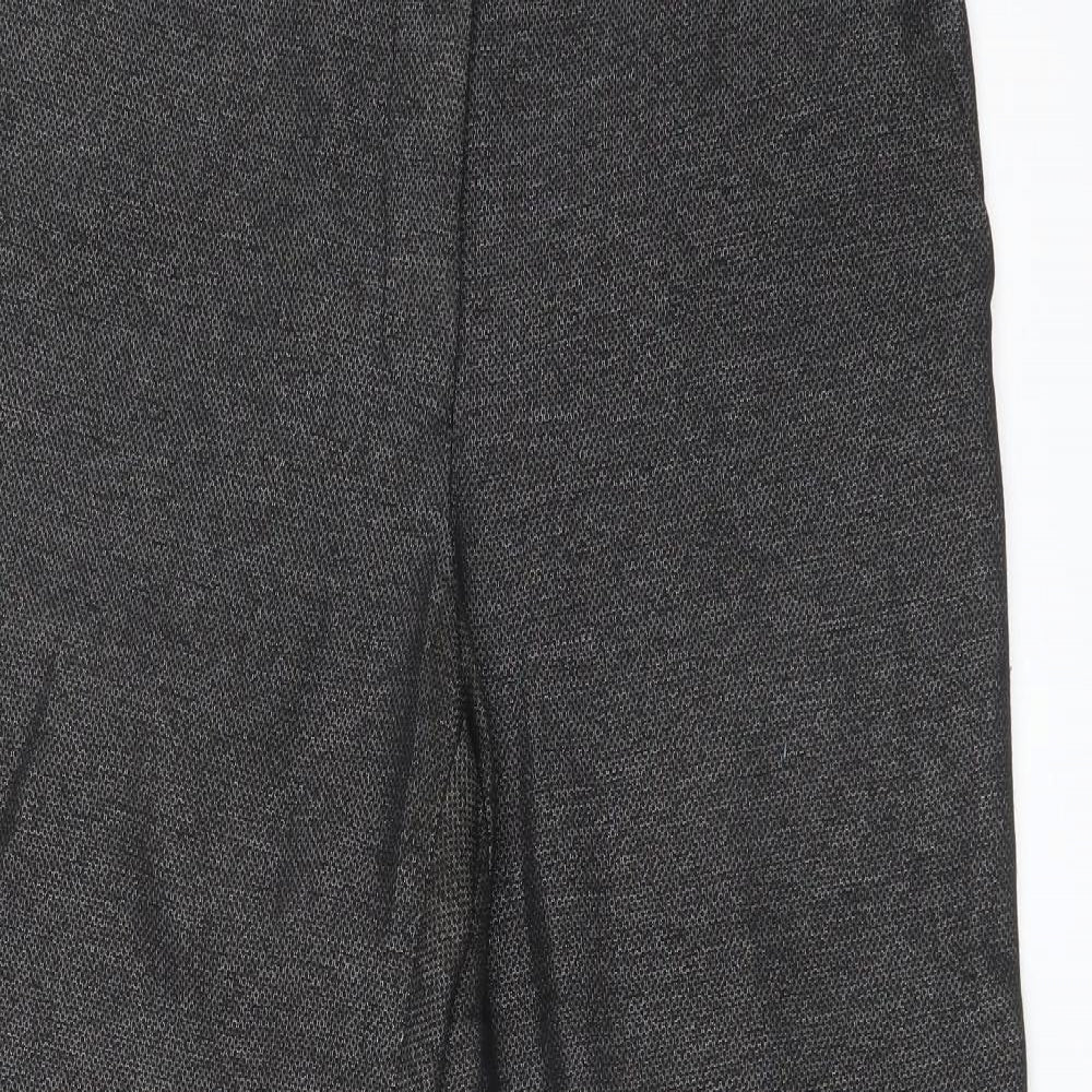 Womens UK Size 10 NEXT Regular Fit  Black Trousers