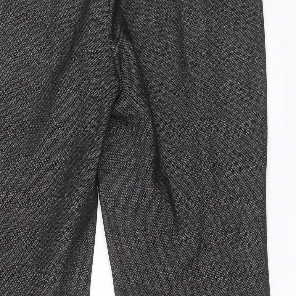 Womens UK Size 10 NEXT Regular Fit  Black Trousers